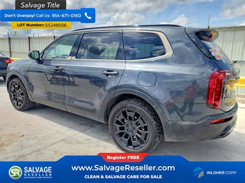 Used 2021 Kia Telluride EX w/ EX Premium Package AWD/4WD image 3