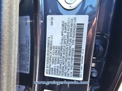 New 2026 Honda Accord SE image 13