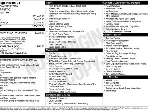 Used 2024 Dodge Hornet GT image 7