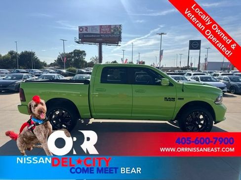 Used 2017 RAM 1500 Sport w/ Sublime Green Sport Package AWD/4WD image 6
