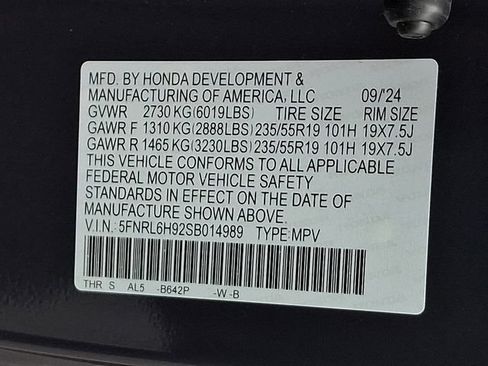 Used 2025 Honda Odyssey Elite image 28