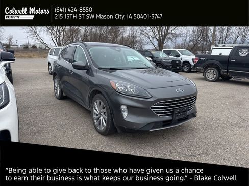 Used 2021 Ford Escape Titanium w/ Titanium Elite Package image 1