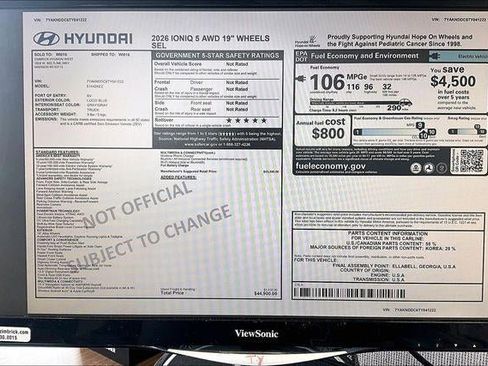 New 2026 Hyundai Ioniq 5 SEL image 38