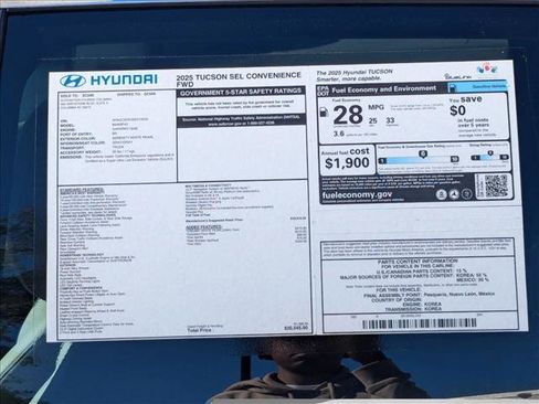 Used 2025 Hyundai Tucson SEL image 23