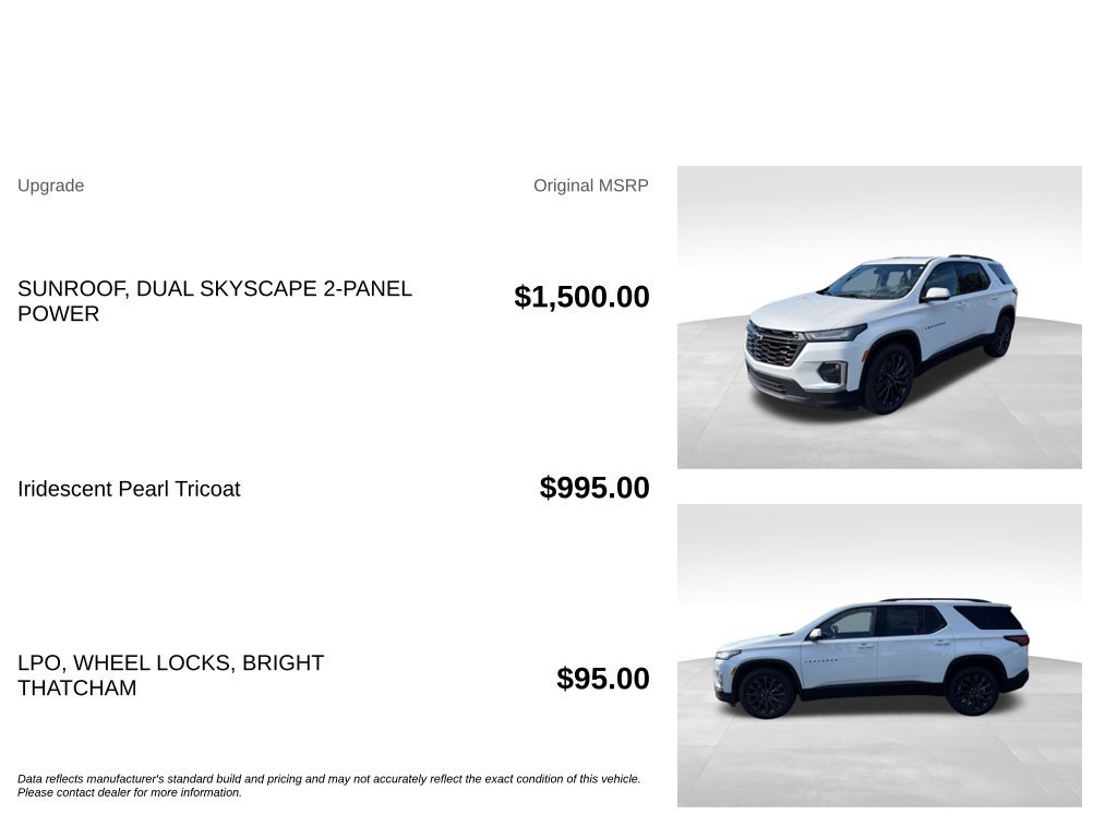 Used 2023 Chevrolet Traverse RS AWD/4WD image 5