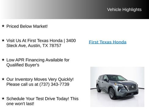 Used 2024 Nissan Rogue S FWD image 9
