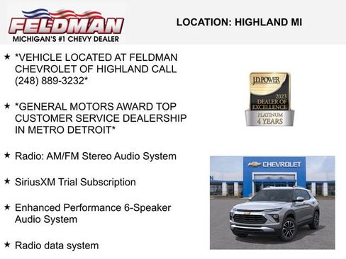 New 2026 Chevrolet TrailBlazer LT image 3