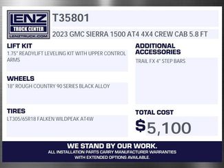 Used 2023 GMC Sierra 1500 AT4 w/ Technology Package AWD/4WD video 2