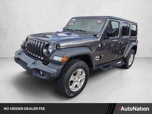 Used 2021 Jeep Wrangler Unlimited Sport AWD/4WD image 1