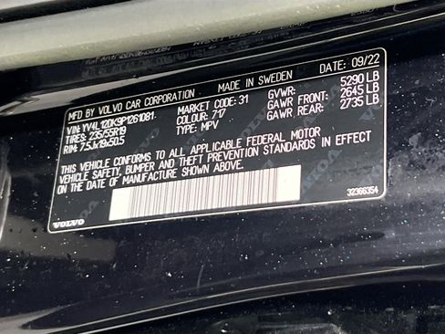 Used 2023 Volvo XC60 B5 Core w/ Protection Package Premier image 31