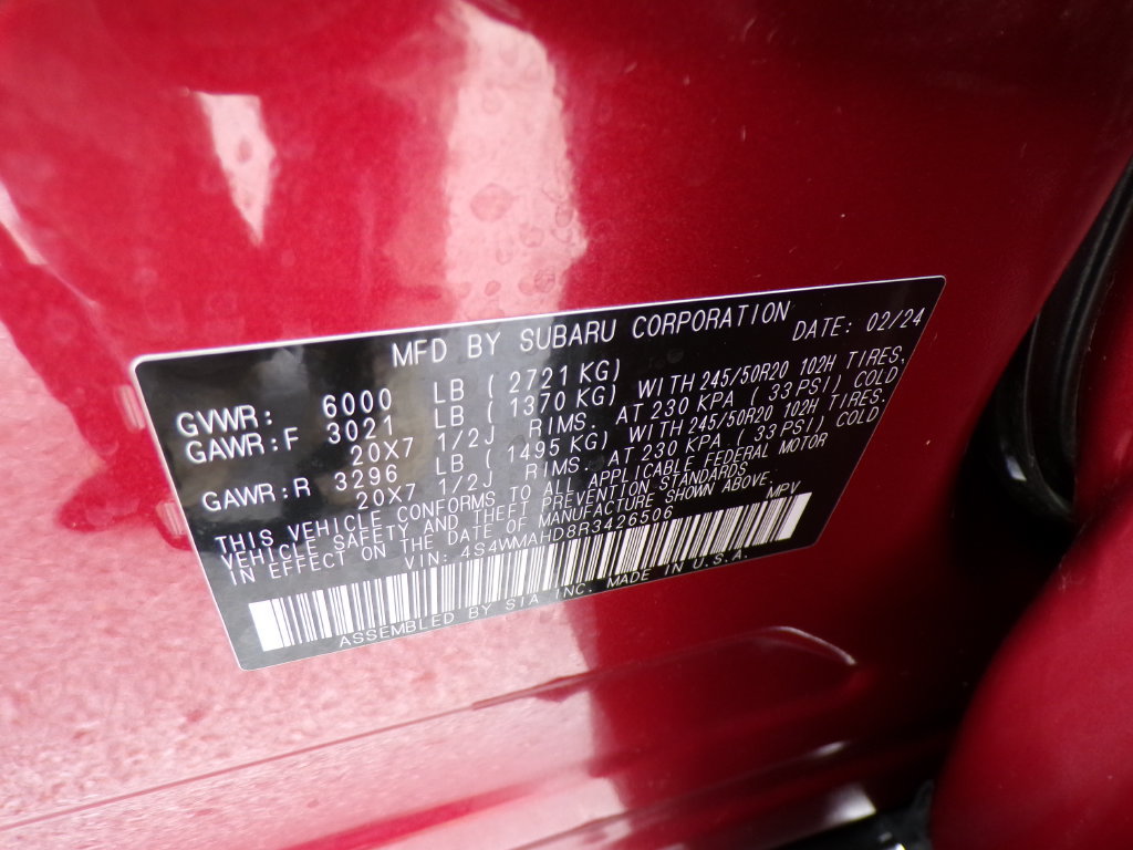 Used 2024 Subaru Ascent Onyx Edition AWD/4WD image 34