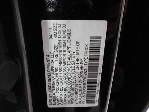 Used 2023 Honda Ridgeline Black Edition image 30