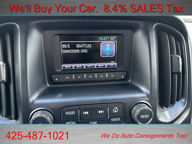Used 2016 Chevrolet Colorado W/T w/ WT Convenience Package RWD image 13