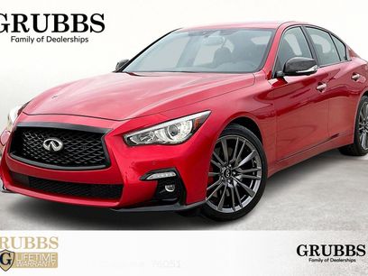 Certified 2024 INFINITI Q50 Red Sport 400 w/ Carbon Fiber Package