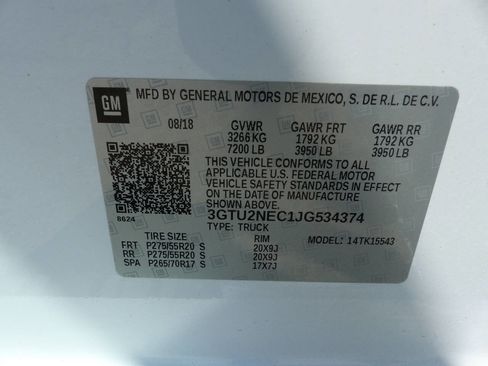 Used 2018 GMC Sierra 1500 SLT image 17