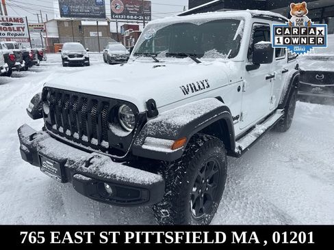 Used 2022 Jeep Wrangler Unlimited Willys image 3