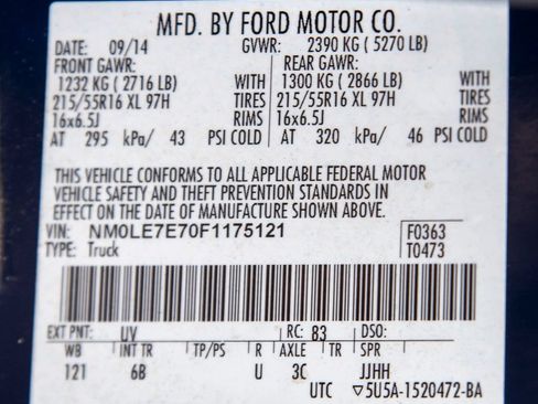 Used 2015 Ford Transit Connect XL FWD image 22