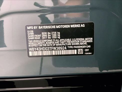 New 2026 BMW i4 xDrive40i w/ M Sport Package AWD/4WD image 21