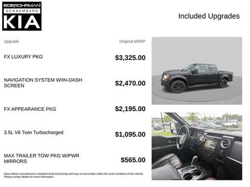 Used 2012 Ford F150 FX4 w/ FX Luxury Pkg AWD/4WD image 4