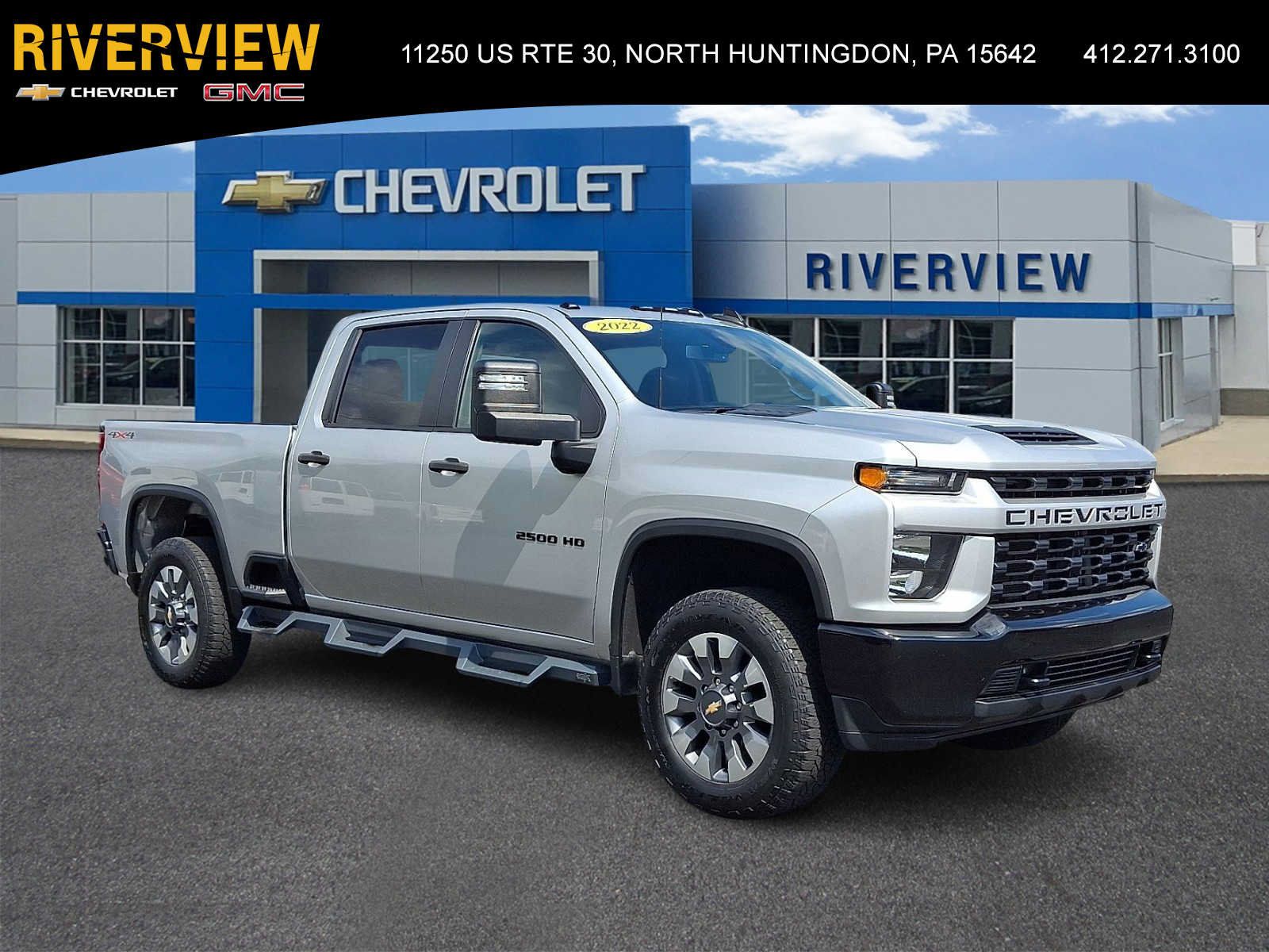 Used 2022 Chevrolet Silverado 2500 Custom w/ Custom Value Package AWD/4WD image 1
