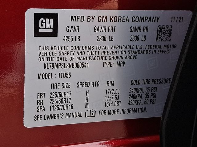 Used 2022 Chevrolet TrailBlazer LT w/ Convenience Package FWD image 27