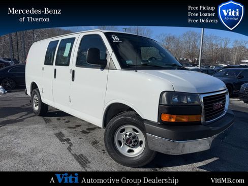 Used 2016 GMC Savana 2500 Work Van w/ Chrome Appearance Package image 1