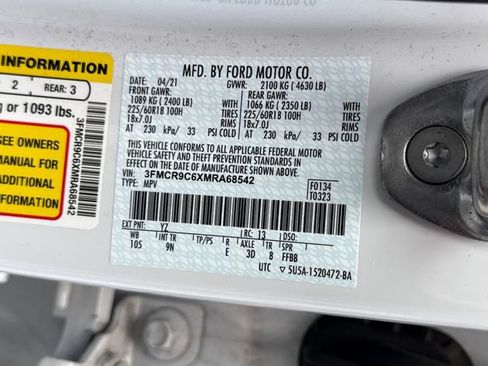 Used 2021 Ford Bronco Sport Outer Banks AWD/4WD image 19