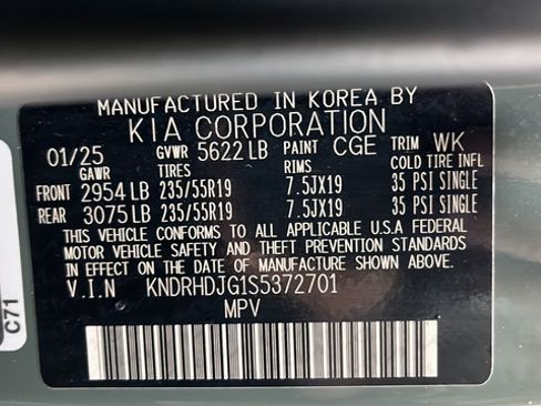 Used 2025 Kia Sorento EX w/ EX Panoramic Sunroof Package AWD/4WD image 30