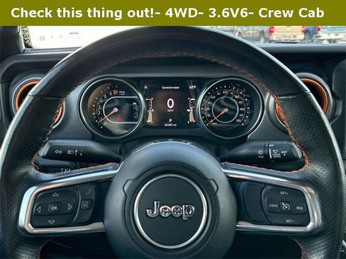 Used 2023 Jeep Gladiator Mojave w/ Cold Weather Group image 12