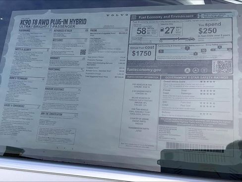 New 2026 Volvo XC90 T8 Ultra image 37