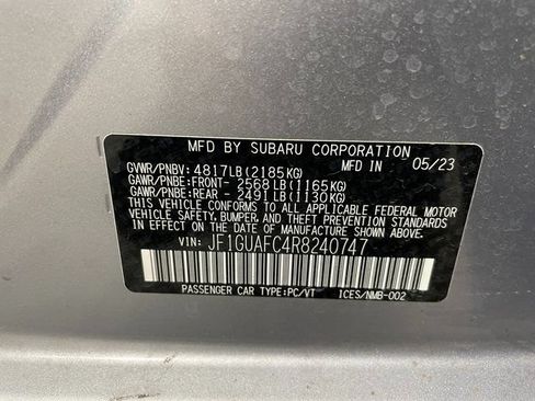Used 2024 Subaru Impreza 2.0i Sport AWD/4WD image 26