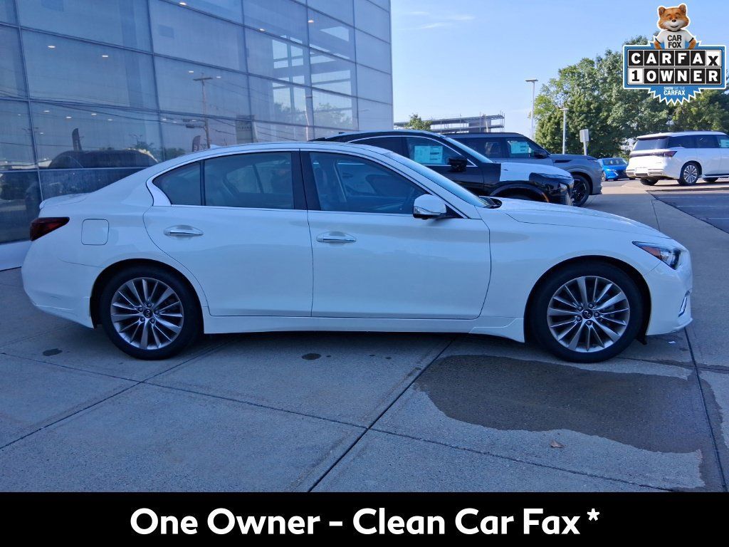 Certified 2023 INFINITI Q50 Luxe w/ Cargo Package AWD/4WD image 2