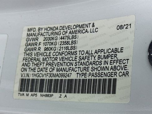 Used 2021 Honda Accord Sport image 40