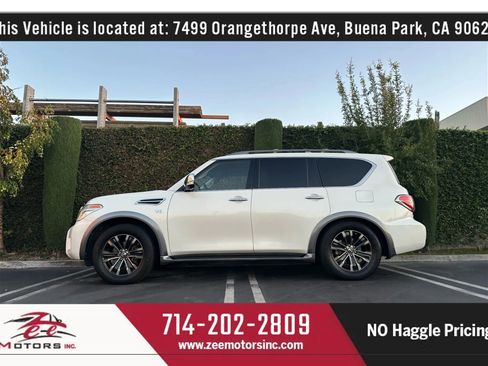 Used 2017 Nissan Armada Platinum w/ Captain Seat Package image 10