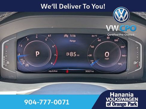 Certified 2023 Volkswagen Atlas SE w/ Black Wheel Package FWD image 33