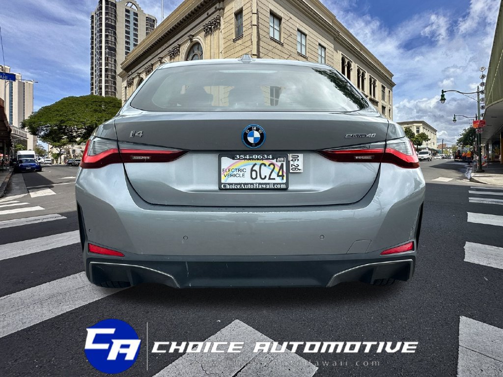 Used 2023 BMW i4 eDrive40 w/ Parking Assistance Package RWD image 7