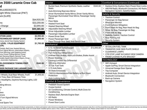 Used 2025 RAM 3500 Laramie w/ Night Edition image 3