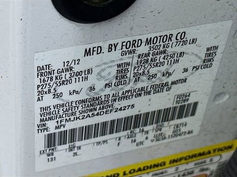 Used 2013 Ford Expedition EL Limited image 35