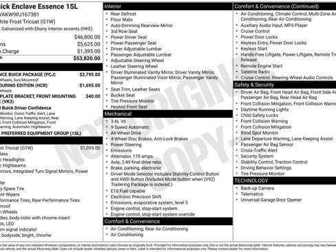 Used 2023 Buick Enclave Essence w/ Experience Buick Package image 40