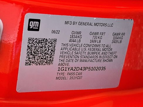 Used 2023 Chevrolet Corvette Stingray Coupe w/ Z51 Performance Package image 26