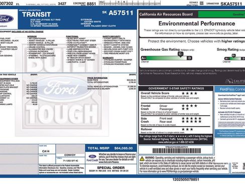 Certified 2025 Ford Transit 350 XLT RWD image 5