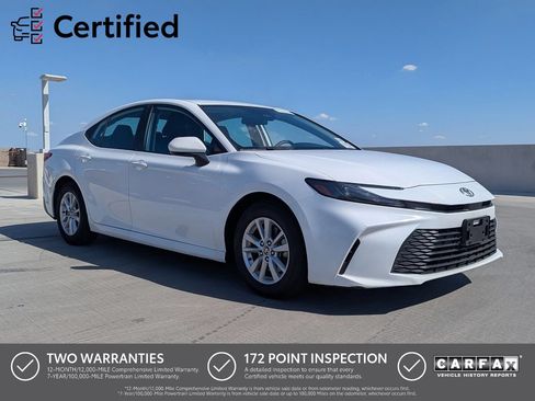 Used 2025 Toyota Camry LE FWD image 1
