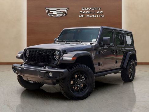 Used 2025 Jeep Wrangler Unlimited Sport S 4xe AWD/4WD image 1