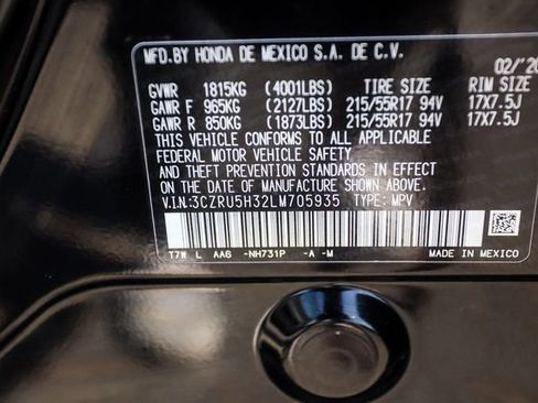 Used 2020 Honda HR-V LX image 59