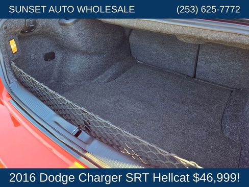 Used 2016 Dodge Charger SRT Hellcat w/ Harman/Kardon Audio Group RWD image 26