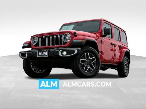 Used 2025 Jeep Wrangler Unlimited Sahara AWD/4WD image 1