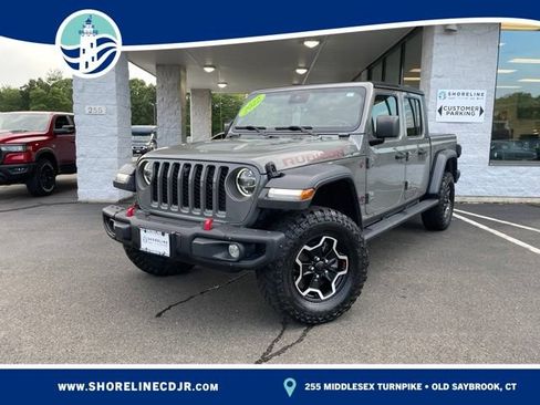 Used 2022 Jeep Gladiator Rubicon w/ LED Lighting Group AWD/4WD image 1