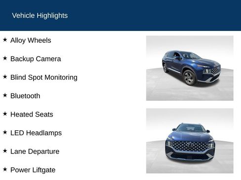 Used 2021 Hyundai Santa Fe SEL w/ Convenience Package AWD/4WD image 2