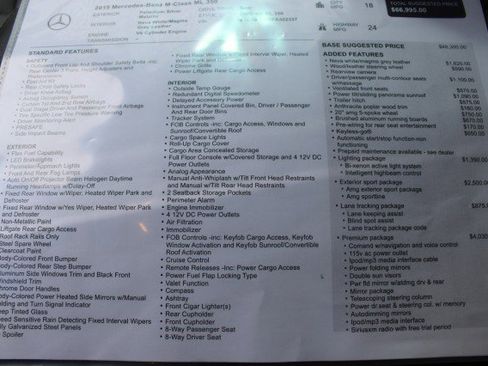 Used 2015 Mercedes-Benz ML 350 2WD image 40