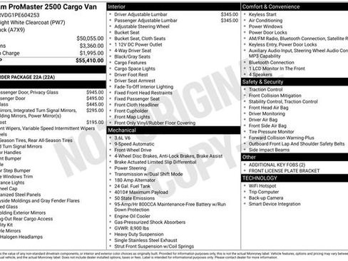 Used 2023 RAM ProMaster 2500 image 13